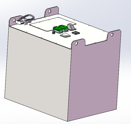 batteria al litio del carrello elevatore di 835mmx634mmx784mm con il sistema di riscaldamento