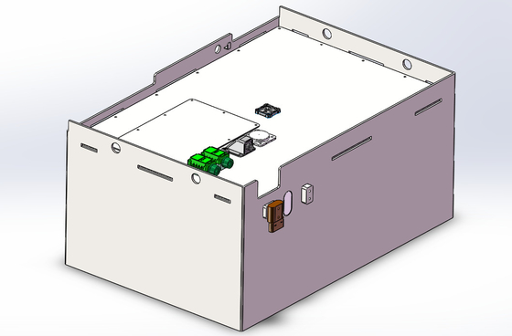 Pacchetto della batteria al litio della batteria al litio 48v450ah Lifepo4 del carrello elevatore del ferro del litio