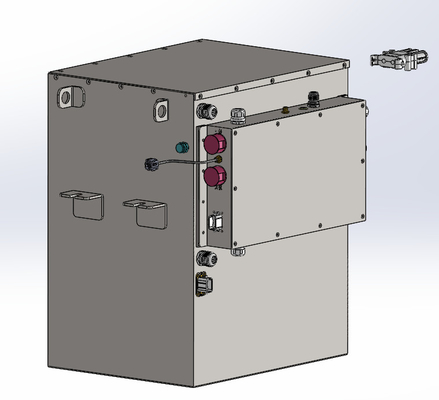 Litio elettrico efficiente Ion Battery System della batteria al litio 76.8v525Ah del carrello elevatore