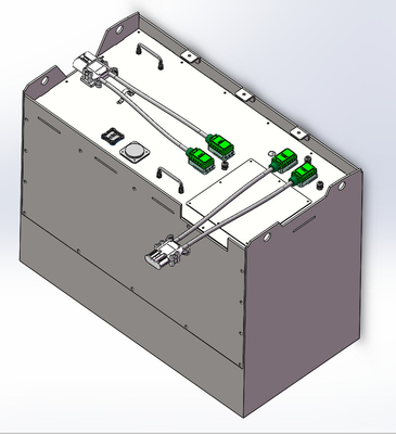 Batteria stabile sicura 1022mmx532mmx780mm della batteria al litio LFP del carrello elevatore