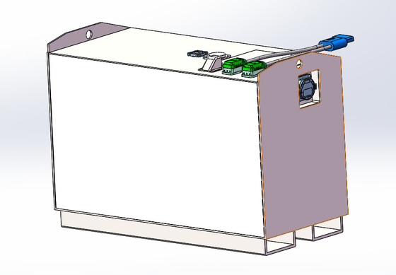 batteria 51.2v 350ah del litio Lifepo4 del carretto di golf 17.92kWh