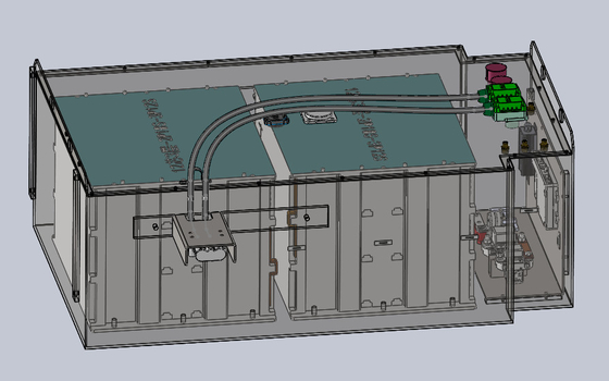fosfato del ferro del litio della batteria 34.56kwh del rifornimento del trattore 76.8v450ah