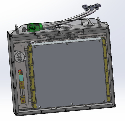 Batteria del carrello elevatore autoalimentata litio di EIKTO 25.6V 175Ah senza contrappeso